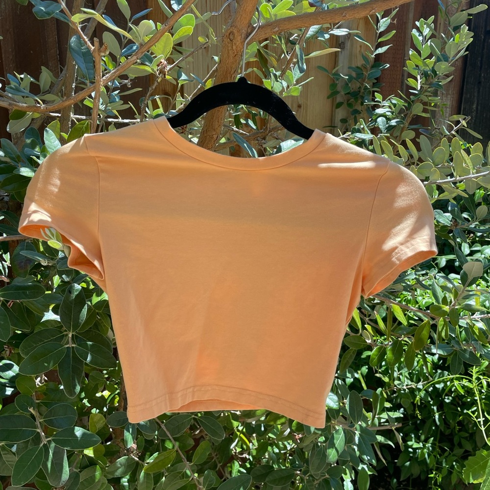 Aritzia TNA crop tshirt